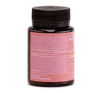 Lyfenol, witaminy dla zdrowia kobiet w okresie menopauzy, 30 kapsułek