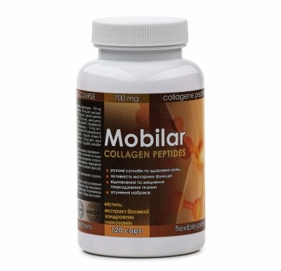 Мобілар, колаген з хондроетином для покращення стану суглобів, 120 таблеток